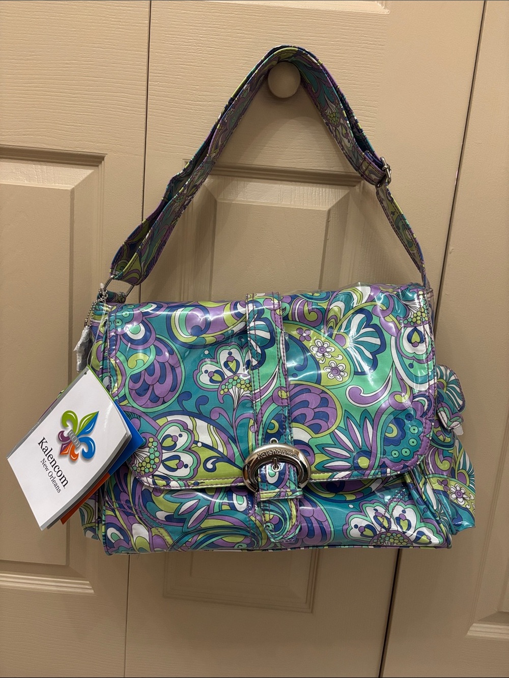NWT Kalencom diaper bag with accessories